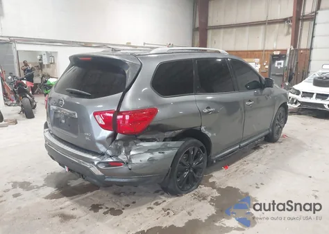 2018 Nissan Pathfinder Sl z USA, uszkodzony, nr VIN 5N1DR2MM4JC644449